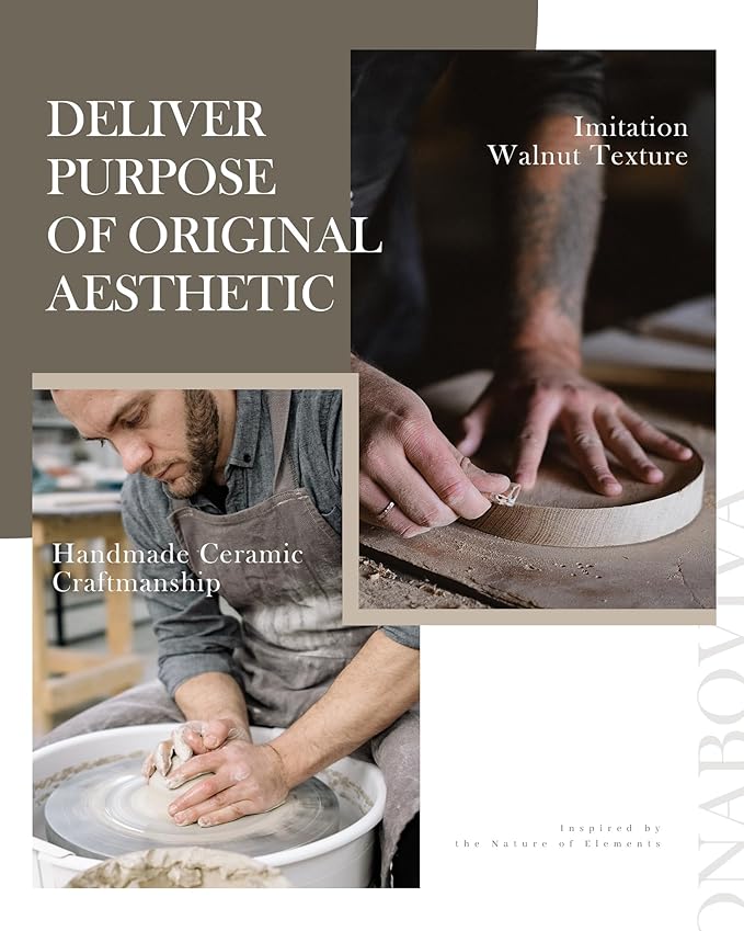 Essential Oil Diffuser, Aesthetic Ceramic Diffusers for Essential Oils,Ultrasonic 280ml Aroma Fragrance Diffuser with Cool Mist Humidifier Deffuser for Home,Office,Yoga,Bathroom,Modern Commercial