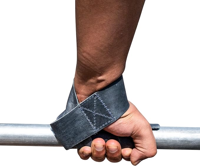 Hide & Drink, Set of 2 Lifting Wrist Straps, Bodybuilding, Sports, Gym, Fitness, Accessories, Strenght Training, Full Grain Leather, Handmade