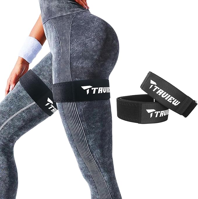 Occlusion Bands for Women Glutes & Hip Building, Blood Flow Restriction Bands BFR Bundle Booty Bands, Best Fabric Resistance Bands for Exercising Your Butt, Squat, Thigh, Fitness