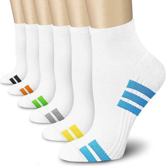 CHARMKING Compression Socks for Women & Men Circulation 15-20 mmHg is Best for Athletic Running Cycling Nurse Daily Wear