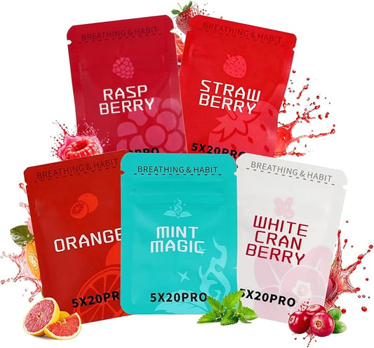 Breathing Necklace, Breathe Free Necklace for Stress Relief, Meditation & Relaxation, Anxiety Necklace Mindful Breathefree Calm Tool with Plant Cores, Natural Switch from Bad Habit