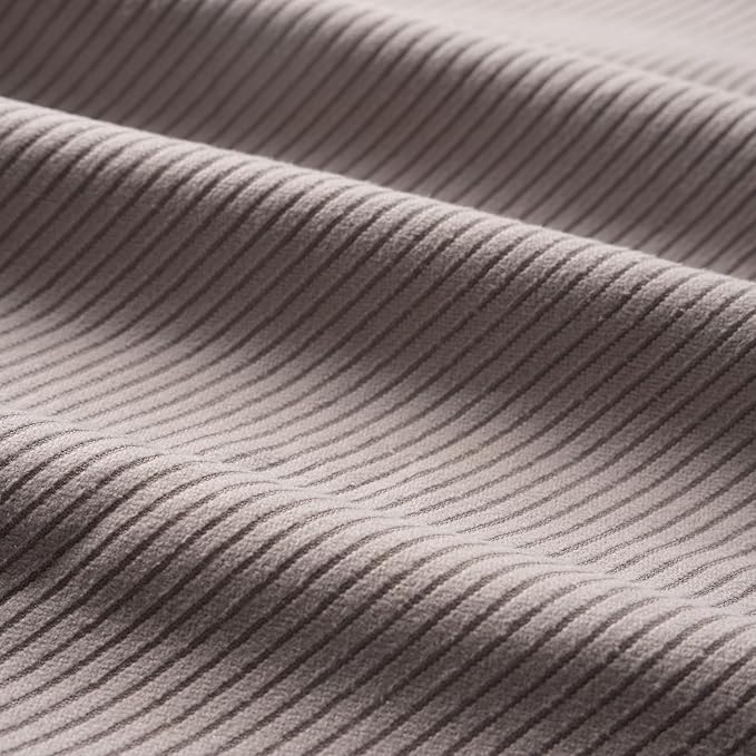 Eunzel Quick Dry Camping Towel, Microfibre Ribbed Towel Travel Towel 3 Sizes 1 Pack Fast Drying Towel Set for Camping, Beach, Gym, Sports, Yoga & Swimming Pool, Grey