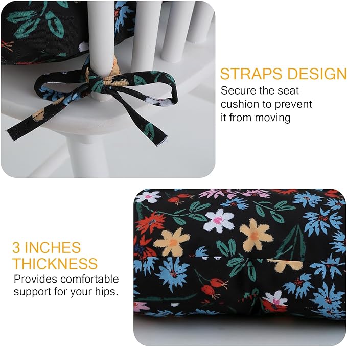 Outdoor Bench Cushion Waterproof, Tufted Bench Seat Cushion 36 x 15 Inch, Patio Wicker Indoor Seat Pads for Outside Garden Patio Balcony