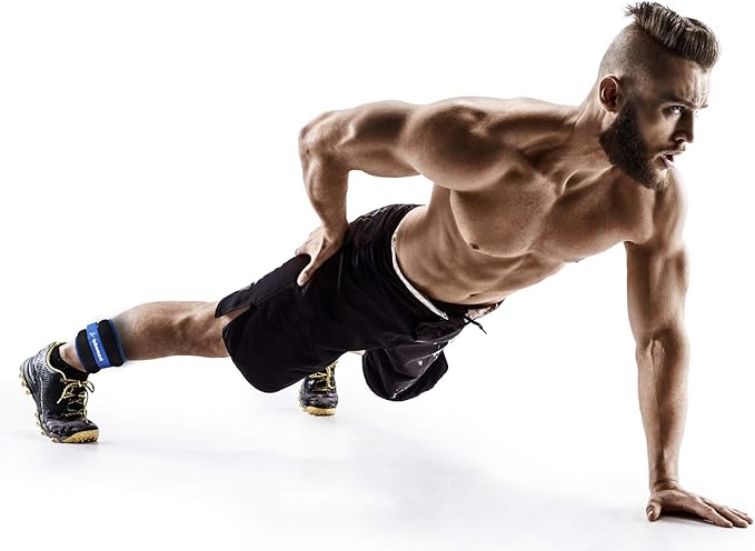 Ankle Weights, 0.5/1/1.5/2/3/4/5 LB 1 Pair Wrist Arm Leg Weights for Women Men Kids for Strength Training, Jogging, Gym Workout, Aerobics, Physical Therapy