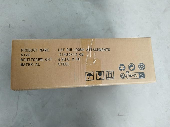 POWER GUIDANCE Cable Machine Attachment, LAT Pulldown Attachments, Cable Attachments for Gym, Home Gym Accessories