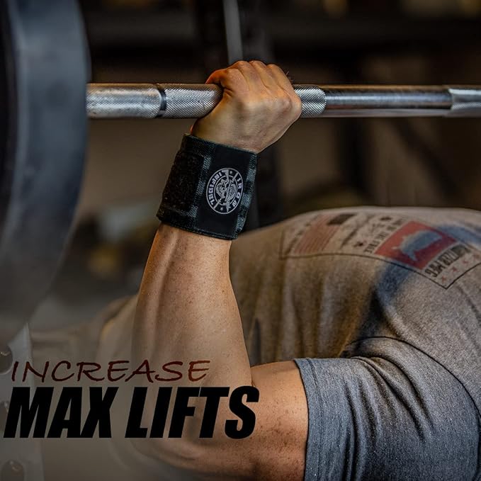 Iron Infidel Wrist Wraps for Weightlifting - 18" and 24" Heavy Duty Support for Working Out, Gym Accessories for Men - Use for Lifting, Crossfit, Fitness, Exercise, Bench Press, Powerlifting