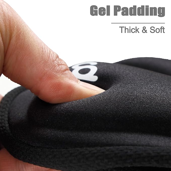 CyclingDeal Premium Bike Seat Cushion Cover - Padded Soft Comfort Gel Saddle Pad for Men’s & Women’s - Compatible with Indoor MTB Road Bicycles