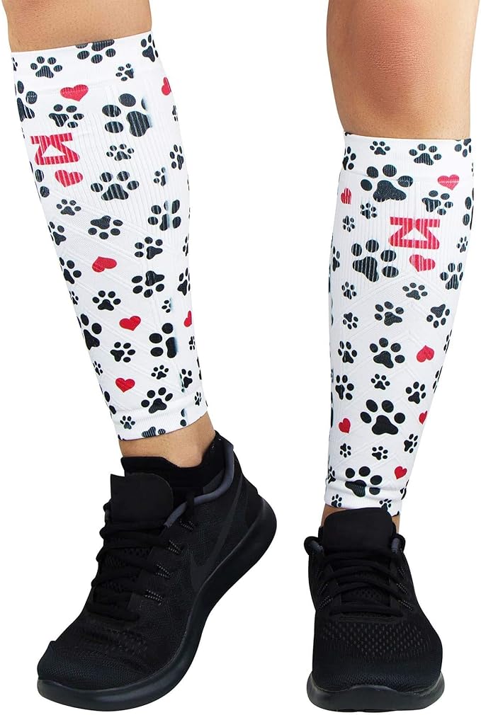 Zensah Running Leg Compression Sleeves - Shin Splint, Calf Compression Sleeve Men and Women