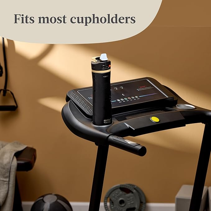 Contigo x Ally Love Ashland Chill 2.0, Stainless Steel, Spill Proof Water Bottle with AutoPop Easy Lean Lid, BPA Free, 24oz, Licorice