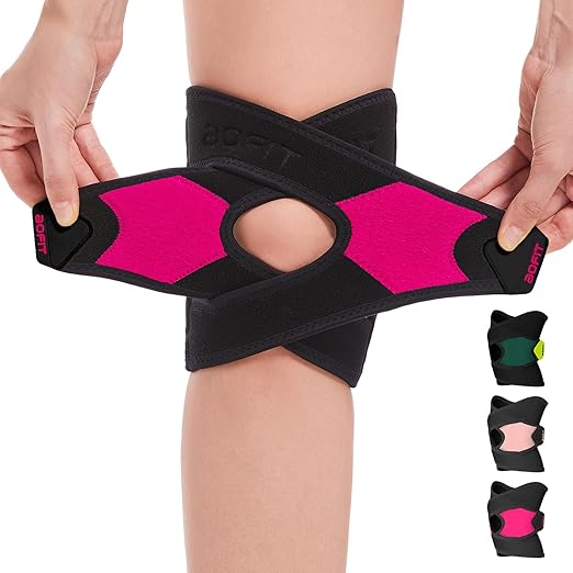 Knee Brace for Women Men Knee Pain Meniscus Tear Arthritis Patella Dislocation Best Osteoarthritis Adjustable Compression with Memory Stabilizers for ACL MCL Breathable for Injury Recovery XL