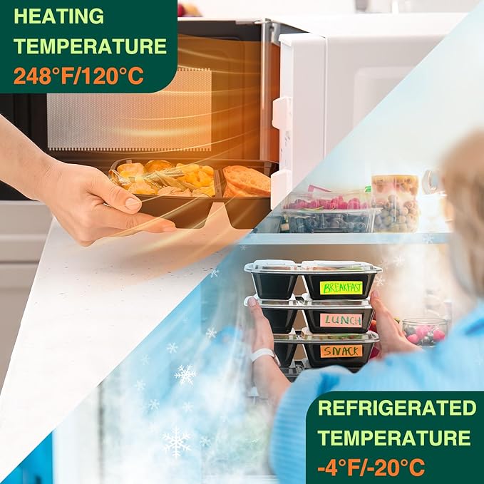 Glotoch 20 Pack 32OZ Meal Prep Containers Reusable Microwave Safe,Extra Large &Thick Food Storage Containers With Lids, Durable Bento Boxes BPA-free, Stackable,Dishwasher/Freezer Safe