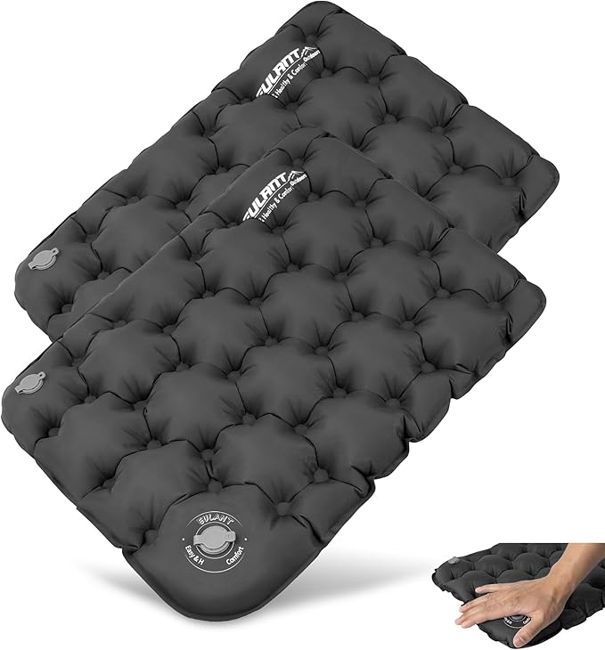 EULANT Lightweight Inflatable Seat Cushion Waterproof Air Cushion,Portable Travel Cushion Suitable for Camping Hiking Climbing Bleacher, Home and Office