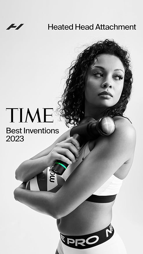 Hyperice Hypervolt Heated Head Attachment – Compatible with All Hypervolt Models – Relax and Loosen Sore and Tight Muscles - FSA and HSA