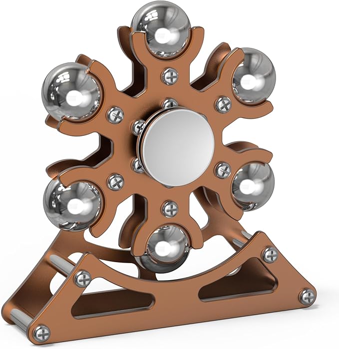 Desk-Toys for Fidget Ferris-Wheel-Spinner: 4mins Kinetic-Spinning Cool-Gadgets, Cool-Stuff Thing Toy for Office School Home Man Women Christmas, Stress-Relief Game Gifts for Adult Teen Children Kid