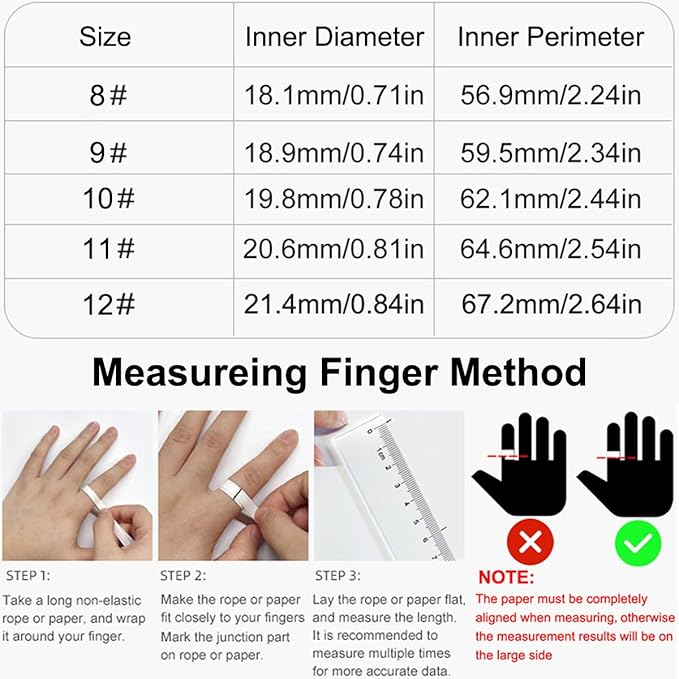 Smart Ring Heart Rate Monitor Blood Pressure Ring Sleep Tracker Health Rings Pedometer Step Counter Calories Waterproof Fitness Rings for Women Men