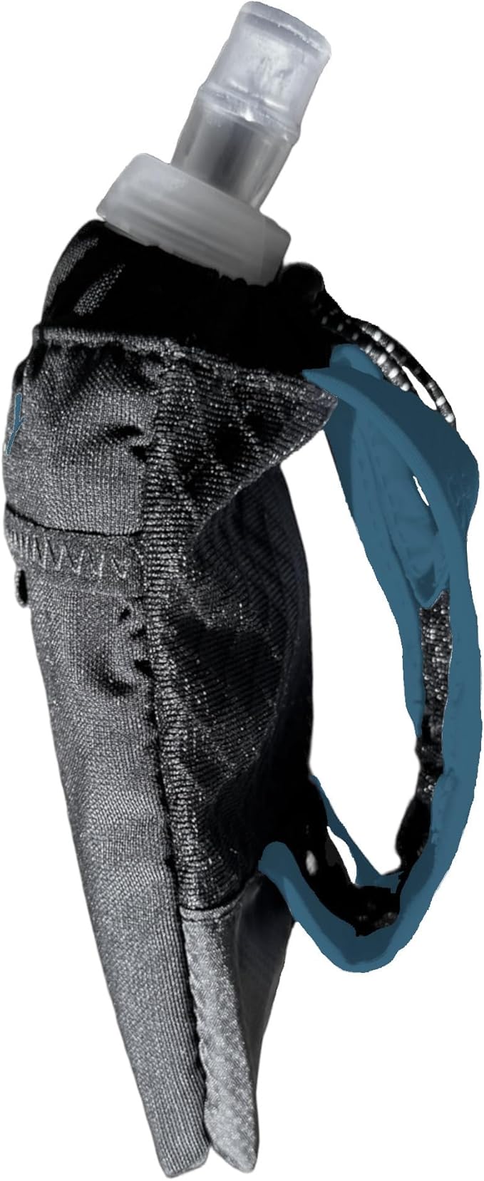 Soft Flask - Shrink As You Drink Soft Water Bottle for Hydration Pack - Folding Water Bottle Ideal for Running, Hiking, Cycling, Climbing & Rigorous Activity