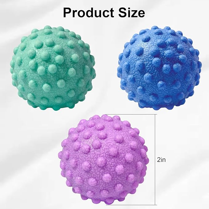 Foot Massage Ball Myofascial Release, Pain Relieve from Plantar Fasciitis, Massage Tool for Tight Muscles and Sore Feet, Restore Foot Massage Roller
