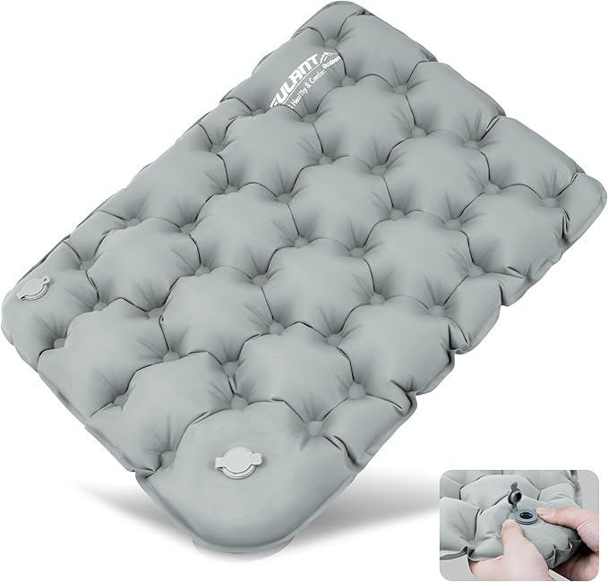 EULANT Lightweight Inflatable Seat Cushion Waterproof Air Cushion,Portable Travel Cushion Suitable for Camping Hiking Climbing Bleacher, Home and Office