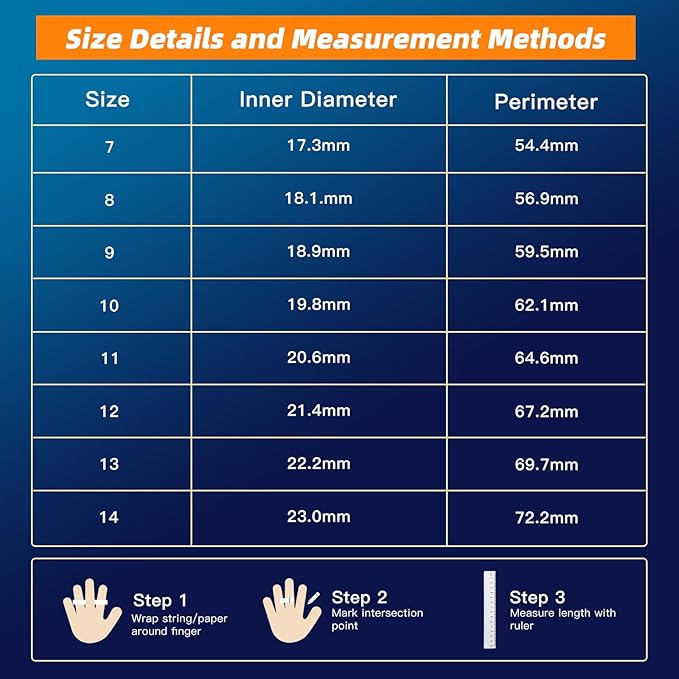 Smart Ring for Women Men, Fitness Tracker Ring with Body Temperature, Heart Rate, Blood Oxygen, Sleep Monitor, Calories, No Subscription Fee, IP68 Waterproof for iPhone & Android(Silver, #12)