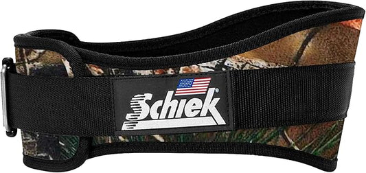 Schiek Sports 2006 Nylon 6 Inches Weight Lifting Belt - Support Belt for Power Lifting