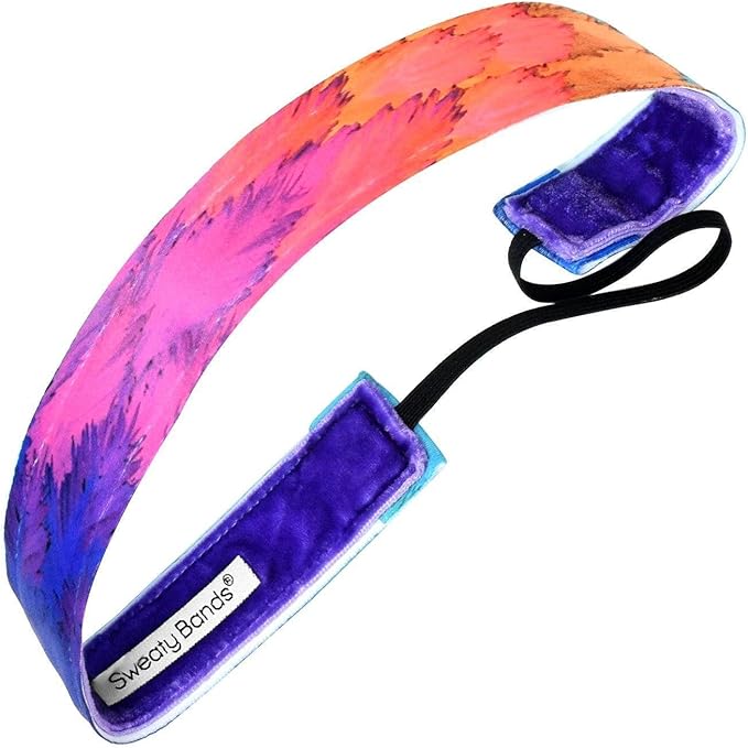 Sweaty Bands Womens Girls Headband - Non-Slip Velvet-Lined Sports Hairband - Toucan Play at That Game
