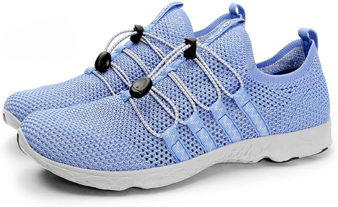 DLGJPA Men's Lightweight Quick Drying Aqua Water Shoes Athletic Sport Walking Shoes
