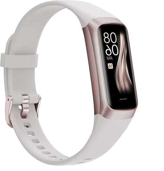 Fitness Tracker,2025 Smart Watch with Blood Pressure Heart Rate & Sleep Monitor IP67 Waterproof Step Calorie Counter Pedometer Fitness Activity Watch for Men Women Android iOS Phone (White)