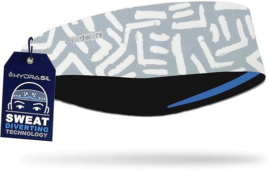 Hydra2 Headbands for Women & Men | Sweat Diverting, Hair Bands for Athletes, Gym, Cycling & Fitness | Flatweave