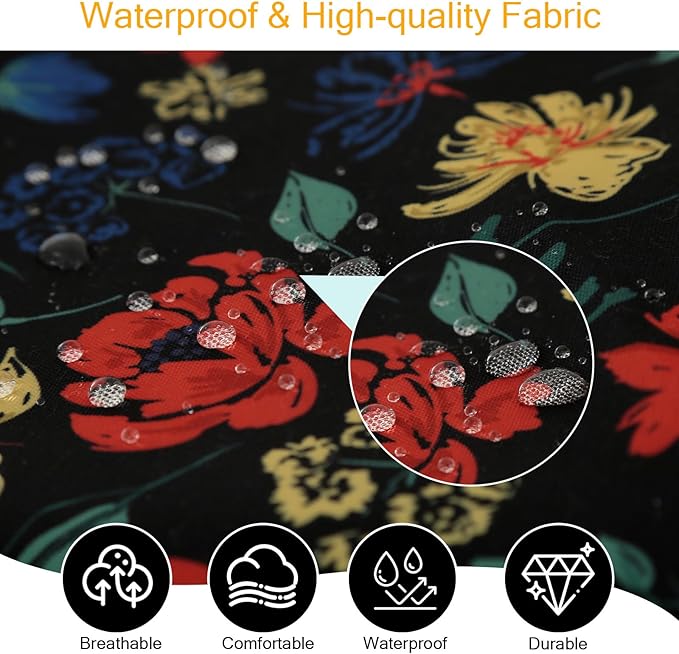 Outdoor Bench Cushion Waterproof, Tufted Bench Seat Cushion 36 x 15 Inch, Patio Wicker Indoor Seat Pads for Outside Garden Patio Balcony