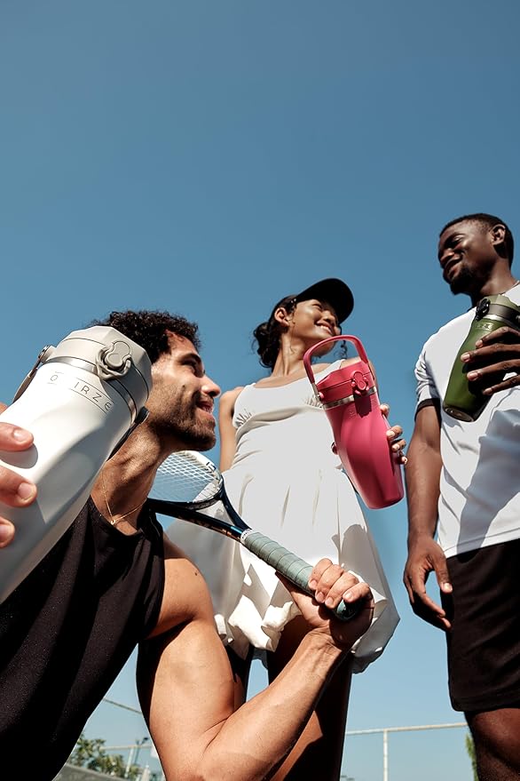 Shaker Bottle for Protein Mixes – Double Wall Stainless Steel, For Shakes, Smoothies, Cocktails –Leak-Proof, 26oz, Copper-Insulated Blender Cup, BPA-Free No Mixing Tools Needed, (Arctic Pearl)