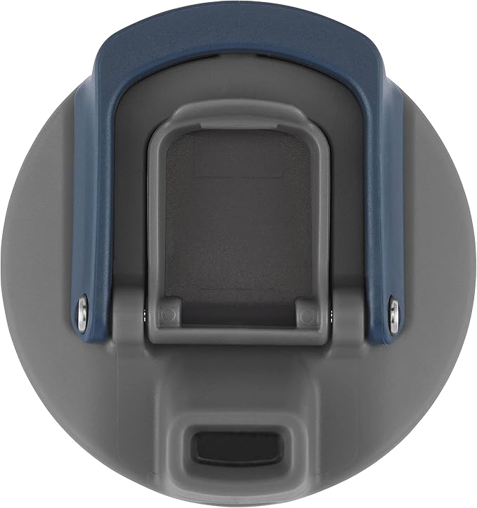 Contigo Cortland Chill 2.0 Blueberry Stainless Steel Water Bottle Vacuum-Insulated Spill-Proof Lid 24oz Ideal for Hot or Cold Drinks Interchangeable Lid Perfect for Kids & Adults