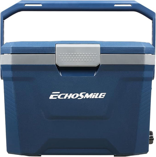 EchoSmile Portable Cooler 20L/21qt, Outdoor Insulated Ice Chest Box