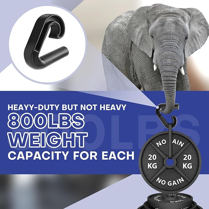 Neutral Grip Pull Up Handles - Heavy Duty Multi-Purpose Handles for Pull Ups & Deadlifts - Ergonomic Workout Handles & Exercise Machine Attachments with Premium Grips