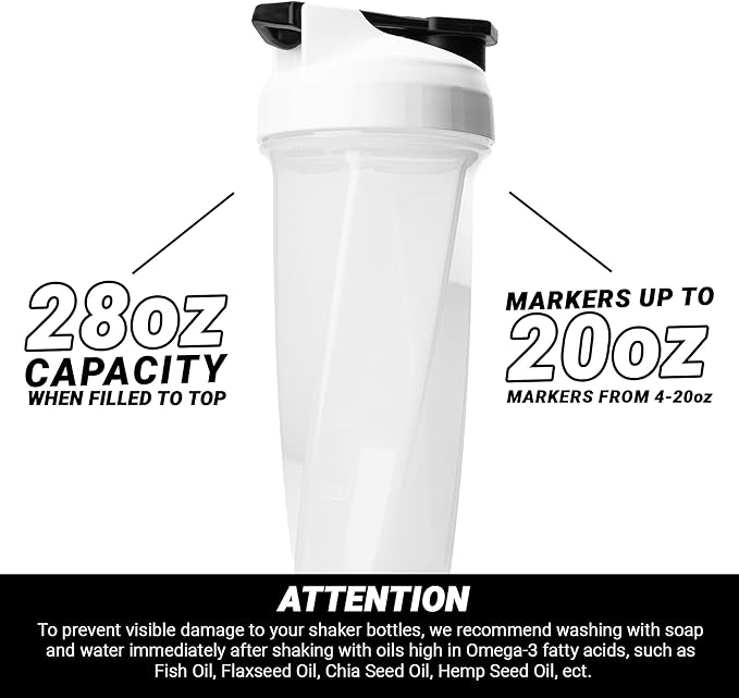 HELIMIX 2.0 Vortex Blender Shaker Bottle Holds upto 28oz | No Blending Ball or Whisk | USA Made | Portable Pre Workout Whey Protein Drink Shaker Cup | Mixes Cocktails Smoothies Shakes | Top Rack Safe