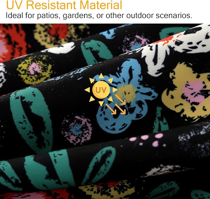 Outdoor Bench Cushion Waterproof, Tufted Bench Seat Cushion 36 x 15 Inch, Patio Wicker Indoor Seat Pads for Outside Garden Patio Balcony