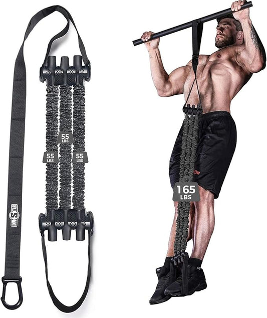 Innstar Pull Up Assistance Bands, 3 Heavy-Duty Adjustable Pull Up Bands Set, Pull Up Bands Assistance Bands for Enhanced Strength Training
