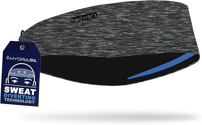 Hydra2 Headbands for Women & Men | Sweat Diverting, Hair Bands for Athletes, Gym, Cycling & Fitness | Flatweave