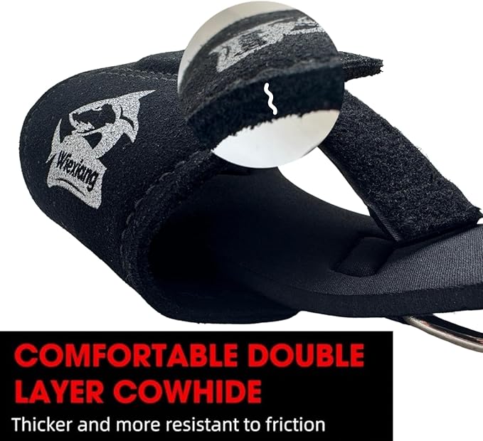 Adjustable Neoprene Padded Wrist straps for Weightlifting,Weight Lifting Straps Gym weight lifting wrist wraps，Gym Accessories for women for Men/Women(Pair)