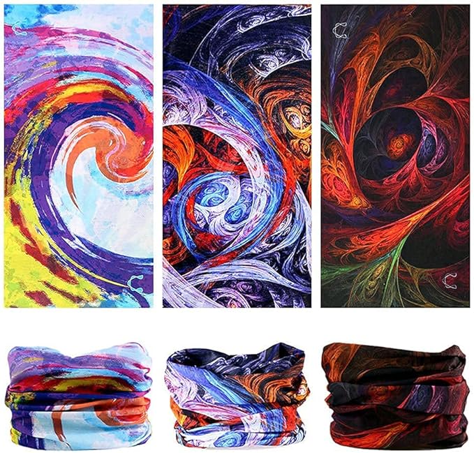 Headband Neck Gaiter Head Wrap Headwear Face Mask Magic Scarf Bandana for Men and Women