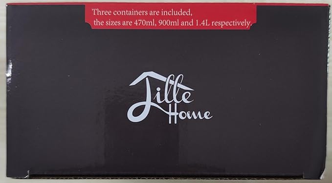 Lille Home Leak Proof Salad Container Stainless for Lunch - Snack Containers Steel - Ideal for Educational Settings & Daycare - Nesting Trio with Silicone Lids - 47oz+30oz+16oz - Blue