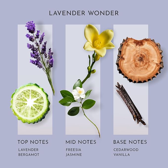 Scent Better Lavender Wonder Aroma Essential Oil Blend: an Aromatherapy Blend of Lavender, Soft Vanilla, and Freesia for Ultrasonic Diffusers & Nebulizers (3.3 Fl Oz, 100 mL)