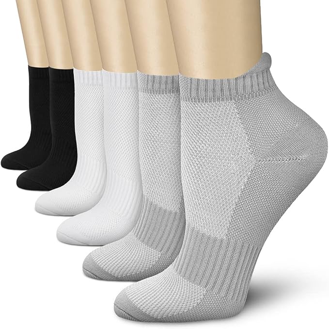 CHARMKING Compression Socks for Women & Men Circulation 15-20 mmHg is Best for Athletic Running Cycling Nurse Daily Wear