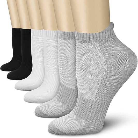 CHARMKING Compression Socks for Women & Men Circulation 15-20 mmHg is Best for Athletic Running Cycling Nurse Daily Wear