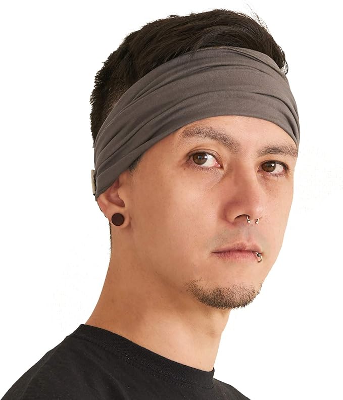 CHARM Headband Bandana Japanese Style - Mens Head Wrap Womens Hair Band by Casualbox