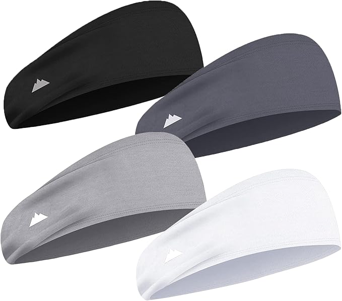 Tough Headwear Sport Headbands for Men - Workout Headbands for Women - Running Headband -Tennis Athletic Sweatband