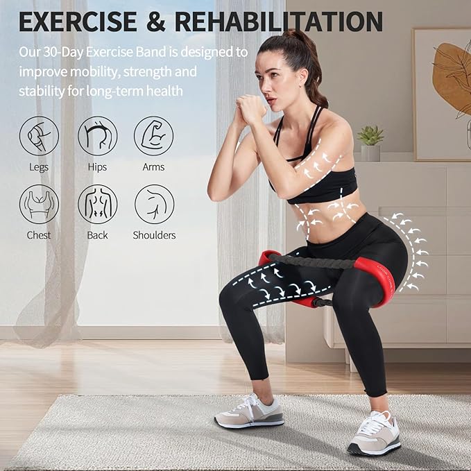 Hip & Core System, Resistance Loop to Stretch, Core Fitness Glute Workout Bands