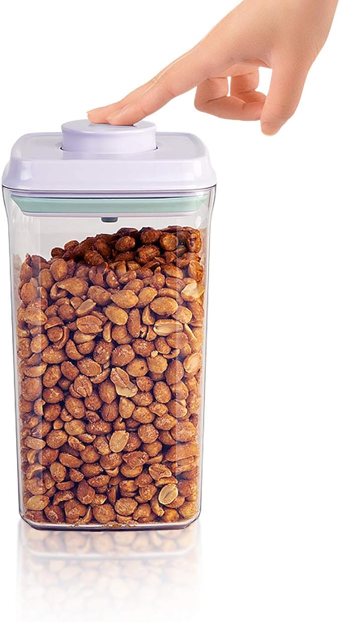 Bop Top | Airtight Meal Prep Containers with Lids | Food Storage Container Sets | Snack and Overnight Oats Fridge Organizer | Pantry and Kitchen Organization