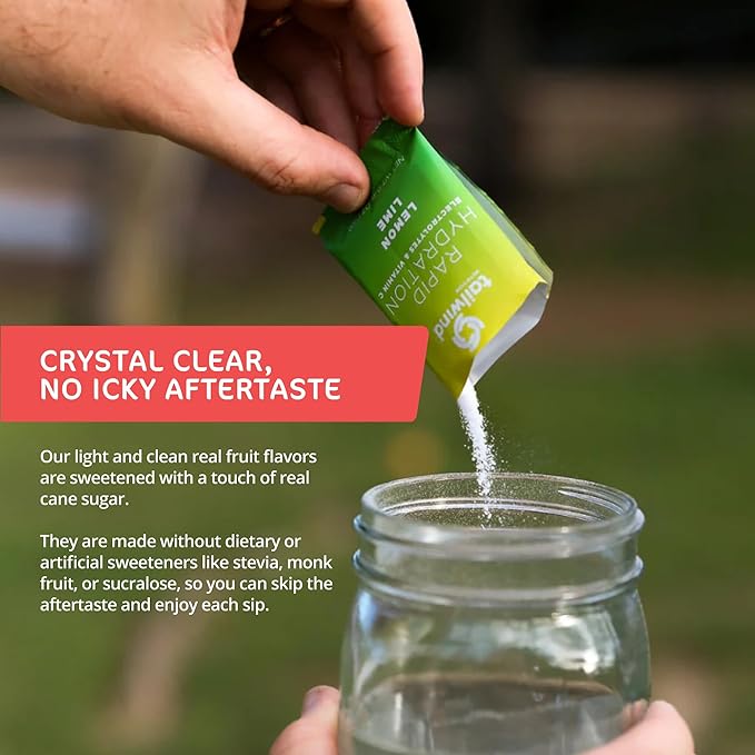 Tailwind Nutrition Rapid Hydration, Electrolyte & Hydration Powder, Vitamin C & Sea Salt Exercise Workout Mix, 5 Flavor Variety Pack, Pack of 15 Sticks