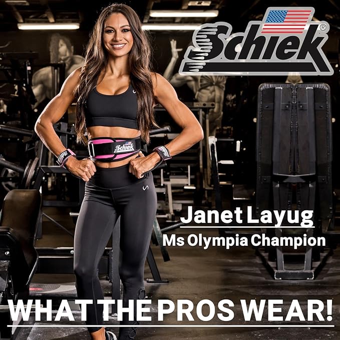 Schiek Sports 2006 Nylon 6 Inches Weight Lifting Belt - Support Belt for Power Lifting