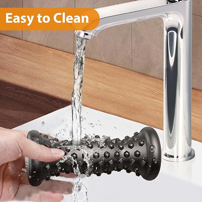 BESKAR Foot Massage Roller for Plantar Fasciitis Relief, Portable Reflexology Tool Pressure Point Massage Rollers, Deep Tissue Massages for Relieving Feet Arch Heel Pain, Myofascial Pain Syndrome